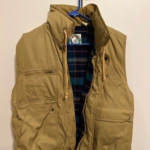 Appalachian Trail Vest with flannel lining